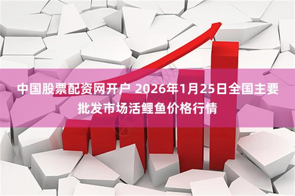 中国股票配资网开户 2026年1月25日全国主要批发市场活鲤鱼价格行情