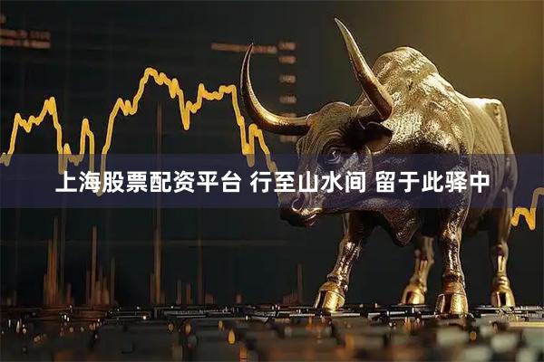 上海股票配资平台 行至山水间 留于此驿中